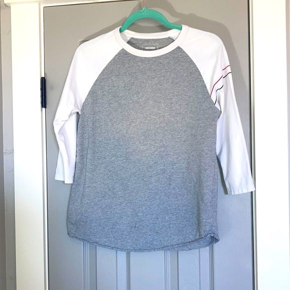 Converse 3/4 Sleeve Raglan Shirt - SM - Picture 3 of 6